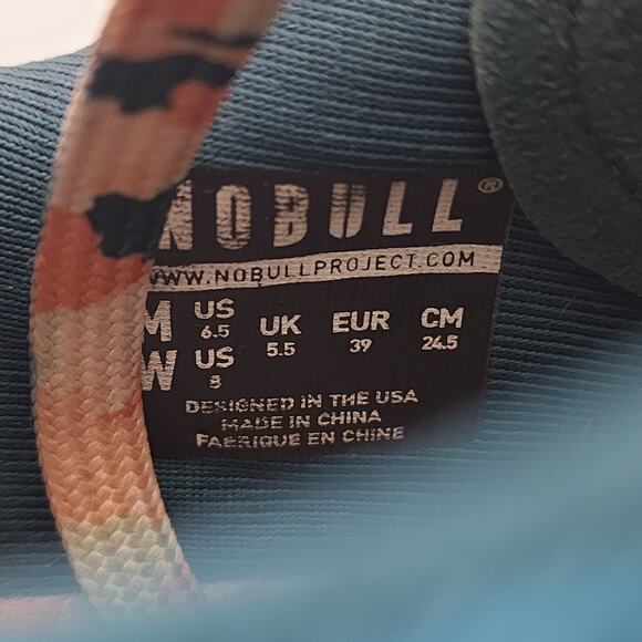 NOBULL 'Wild Jewel' SuperFabric Low Top Trainers Sneakers Women's 8 Mens 6.5 - Picture 10 of 10